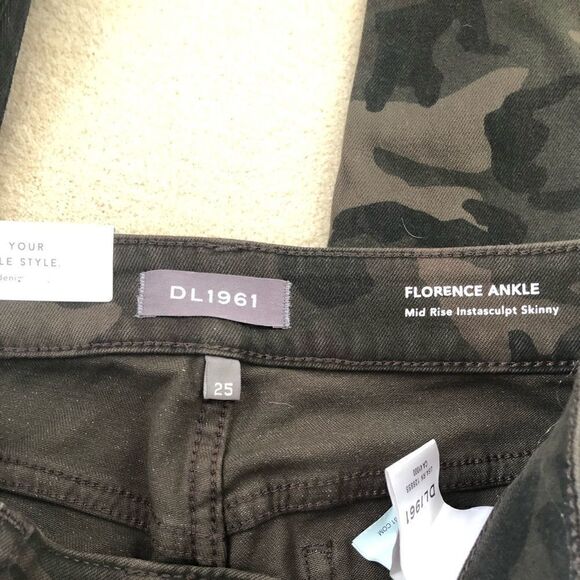 NWT Florence Ankle Mid Rise Instasculpt Skinny - Fort Greene Size 25 - Picture 10 of 14